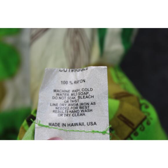 JAMS WORLD Aloha Hawaiian Floral Blouse Women XL - Picture 4 of 5